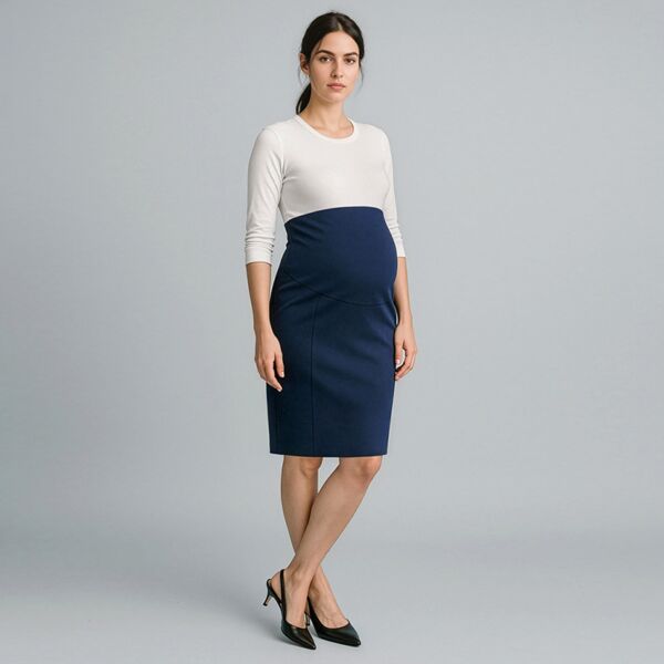 Womens Cool Stretch Maternity Skirt Thumbnail