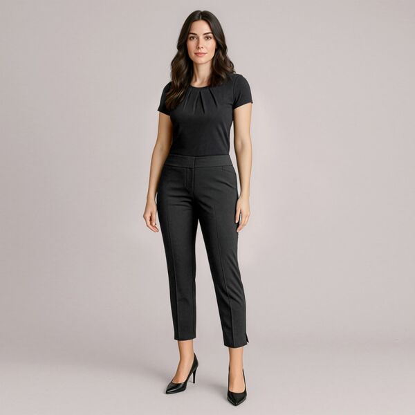 Womens Siena 7/8 Mid-waist Slim Leg Pant Thumbnail