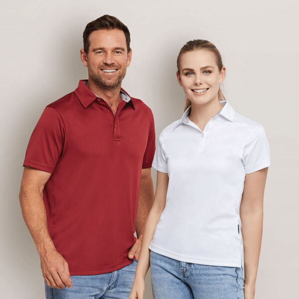 Womens Short Sleeves Kahve Polo Thumbnail